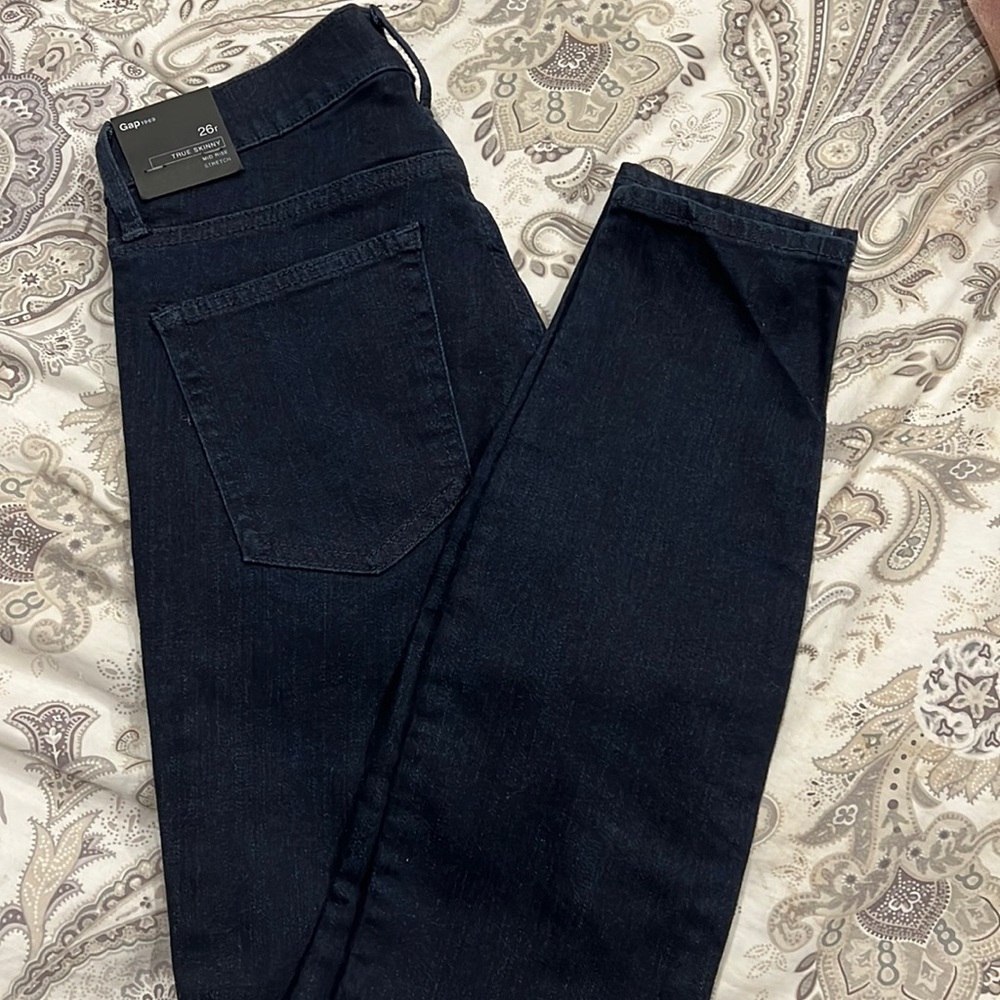 Gap dark wash jeans. Size 2